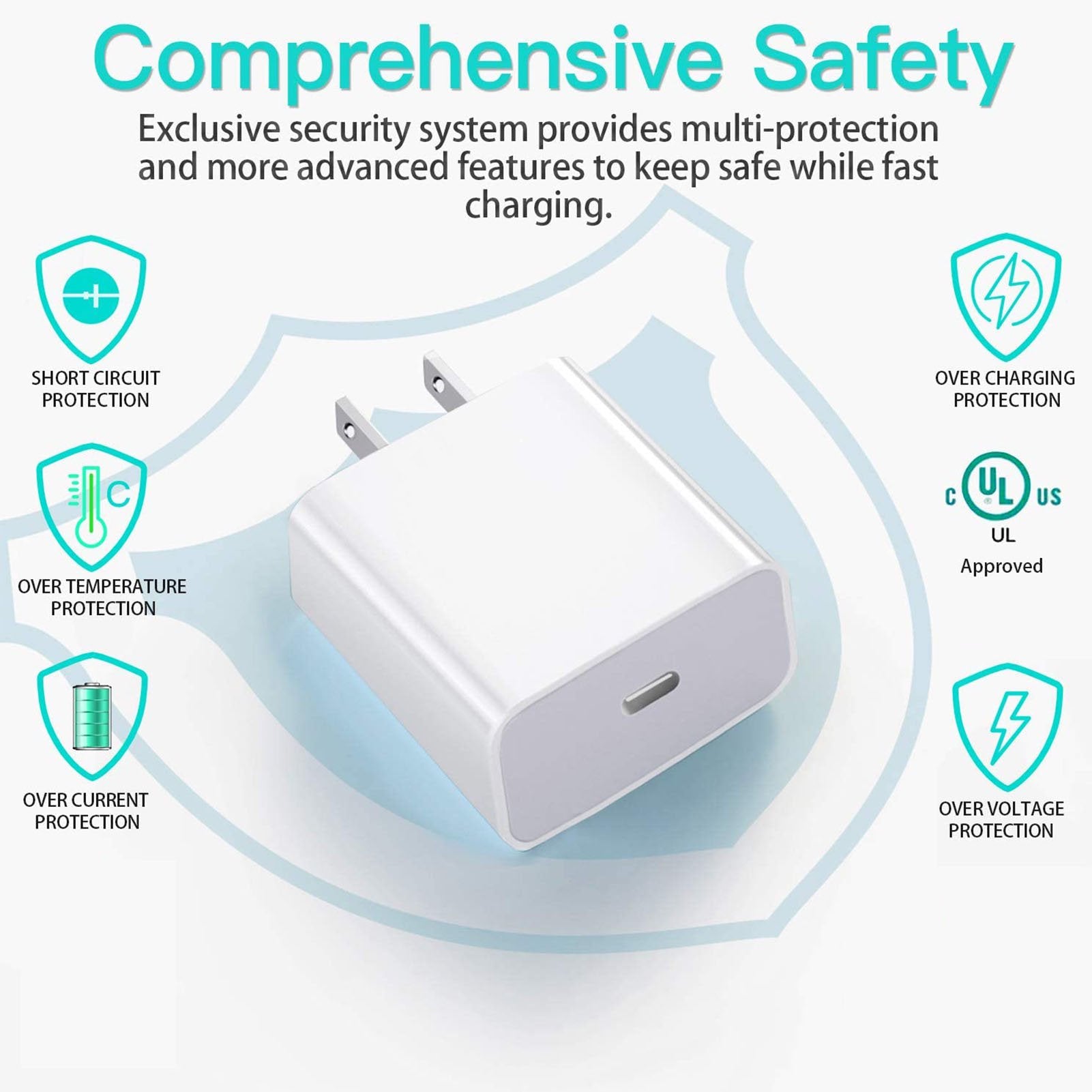 Suproot iPhone Fast Charger, 18W USB C Fast Wall Charger for iPhone 14/13/12/11Pro/Pro Max,iPhone 14plus,iPad 2022/2021Air/Pro,Samsung Galaxy S22/21/20Plus/Ultra,Google Pixel,Huawei