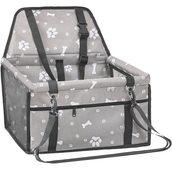 Dog Car Seats, Breathable and Foldable Pet Car Basket, Portable Pet Safety Seat for Small and Medium-Sized Pets