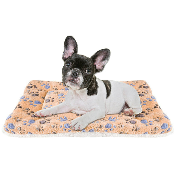 Petimi Dog Crate Pad, Dog Bed Mat, Pet Sleep Mat Soft for Medium Large Dog Cat, 19.7"×23.6"