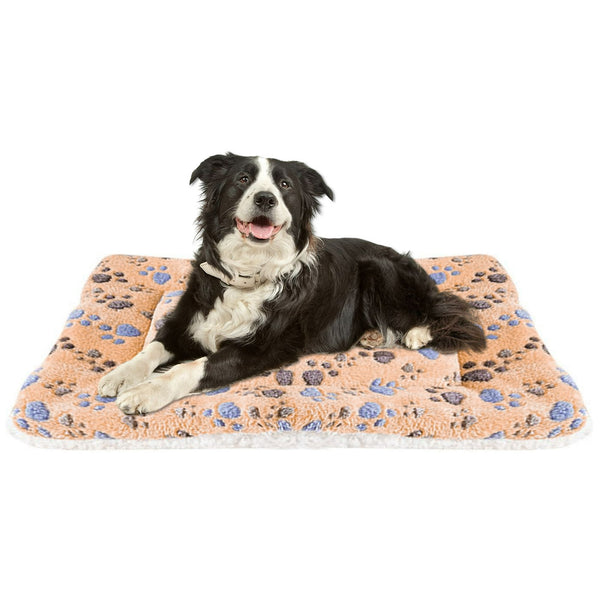 Petimi Dog Crate Pad, Dog Bed Mat, Pet Sleep Mat Soft for Medium Large Dog Cat, 31.5"×39.4"
