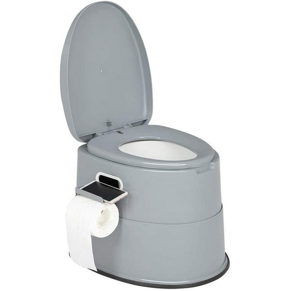 Portable Camping Toilet for Adults - Lightweight with Lid, Ideal for Car, Camping, Hiking, and Travel - Compact Porta Potty for Outdoor Adventures