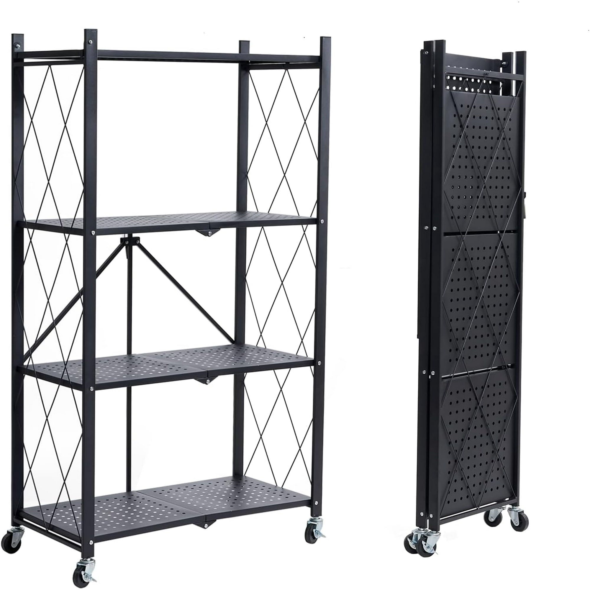 Shelf 4-Tier 72" H x 36" W x 16" D, 1750lb Total Capacity